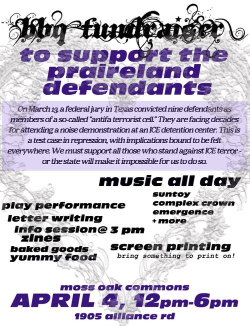 Prairieland Weekend of Solidarity BBQ Fundraiser