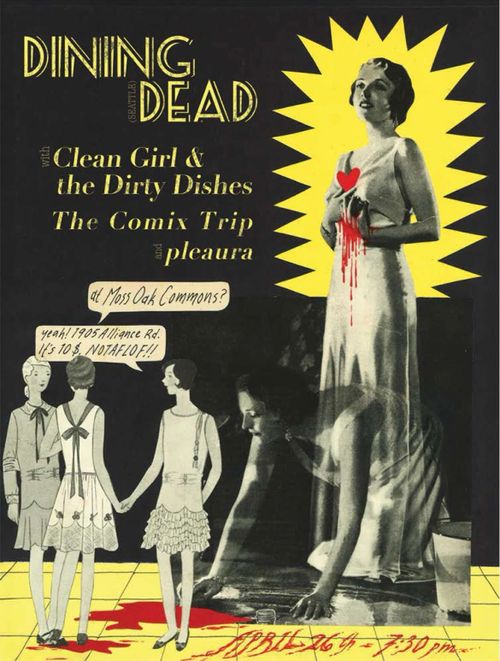 Dining Dead (Seattle), with Clean Girl and the Dirty Dishes, The Comix Trip, and Pleaura 