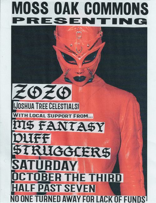ZOZO (joshua tree), MS FANTASY, DUFF STRUGGLERS