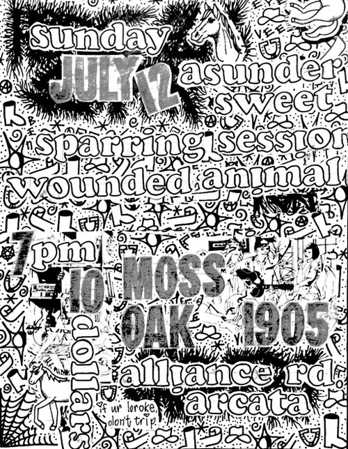 Asunder Sweet (Oakland), Sparring Session, Wounded Animal