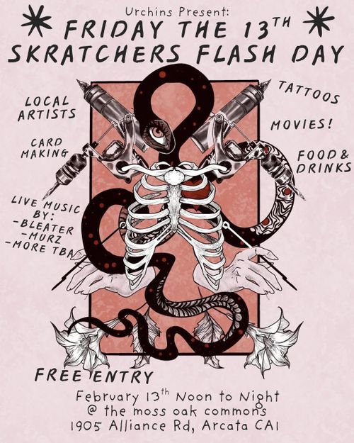 Friday the 13th Skratchers Flash Day