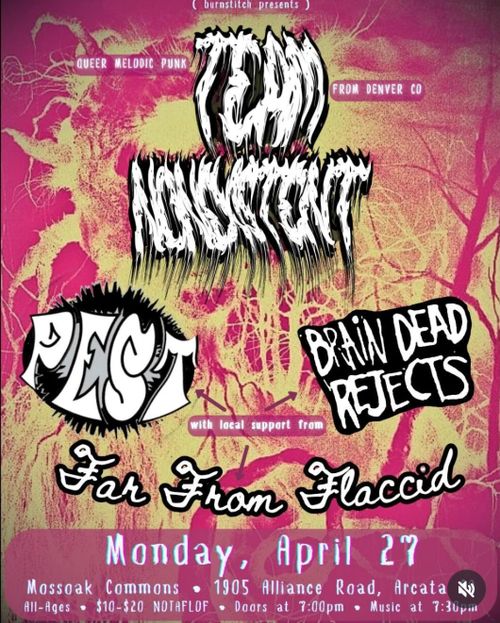 Team Nonexistent (Denver), Brain Dead Rejects, Pest, Far From Flaccid